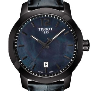 Tissot Quickster Black Leather Band Watch T0954103612700