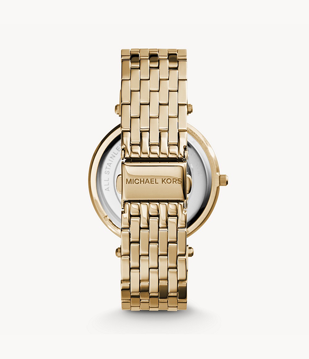 Michael Kors Gold Tone Watch MK3191 – Elegant Watches Jacksonville