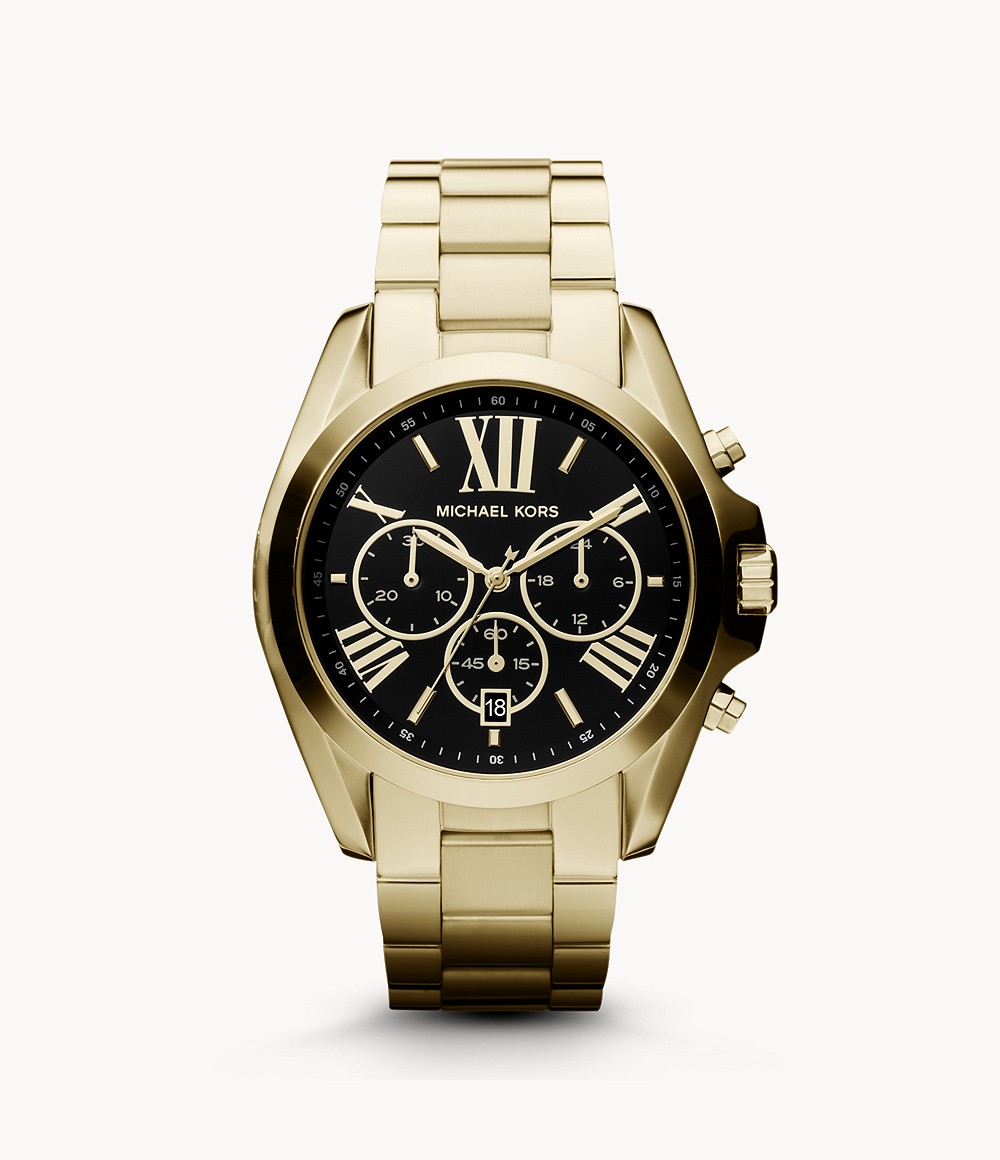 Michael Kors Gold Tone Bradshaw Watch MK5739 – Elegant Watches Jacksonville  Florida