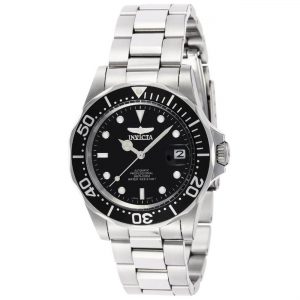 Invicta Men’s Watch Pro Diver Black Dial Automatic Stainless Steel Bracelet 8926