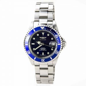 Invicta  Mens Pro Diver Blue Dial Automatic Steel Dive Watch 9094