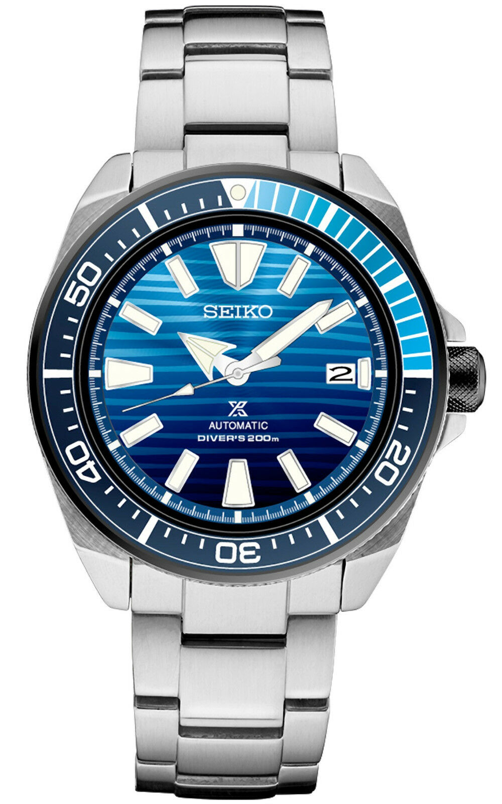 Seiko Mens Prospex Samurai Diver Save The Oceans Special Automatic Watch  SRPC93 – Elegant Watches Jacksonville Florida