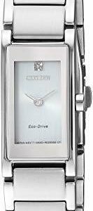 Citizen Women’s Axiom Silver Dial Silver Tone Watch EG7050-54A