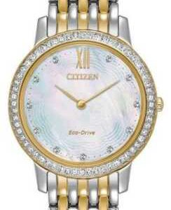 Citizen Eco-Drive Women’s Swarovski Crystal Accent 29mm Watch EX1484-57D