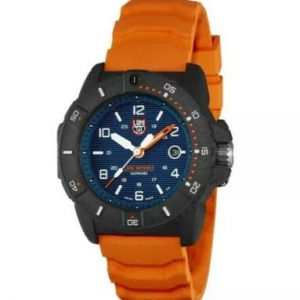 Luminox XS.3603 Navy Seal Men’s Orange Rubber Strap Blue Dial 45mm Case Watch