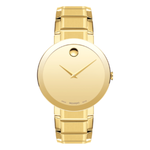 Movado Sapphire yellow gold finished Men’s Watch 0607180