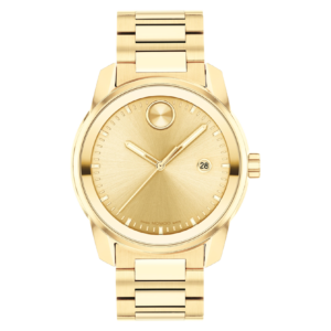Movado Bold Verso Quartz Gold Dial Men’s Watch 3600861