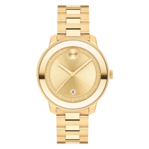 Movado Bold Verso yellow gold stainless steel bracelet 3600750