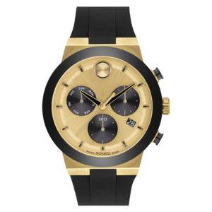 Movado Bold Fusion Chronograph Quartz Gold Dial Men’s Watch 3600895