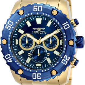 Invicta Pro Diver 48mm Gold Tone Men’s Watch 22518