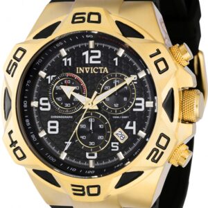 Invicta Coalition Forces 50mm Gold Black Men’s Watch 36828