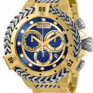 Invicta Reserve Herc Swiss Ronda Z60 Caliber 53mm Gold Steel Men’s Watch 30544