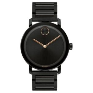 Movado Bold Evolution Stainless Steel Black Casual Men’s Watch 3600752
