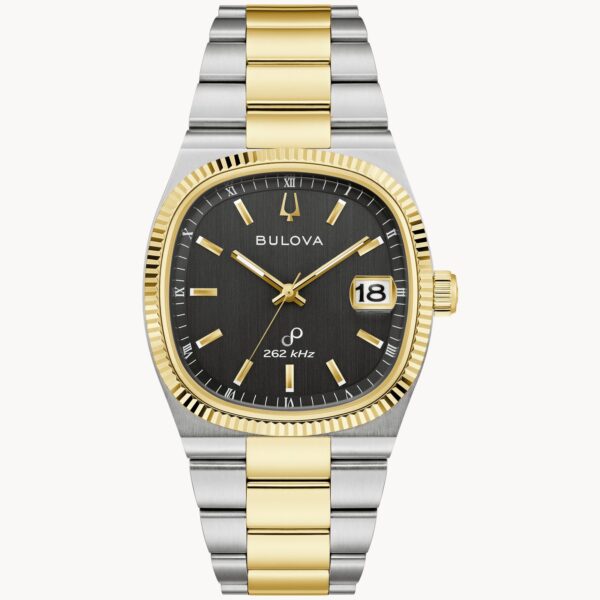 Brand New Bulova Super Seville precisionist Two Tone Men's Watch 98B458