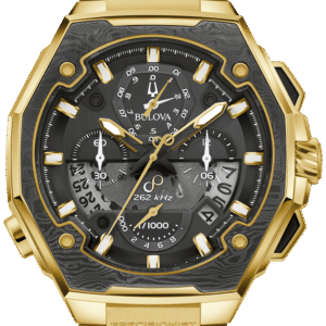 Brand New Bulova Gold Tone Series X Precisionist Men’s Watch 98B429