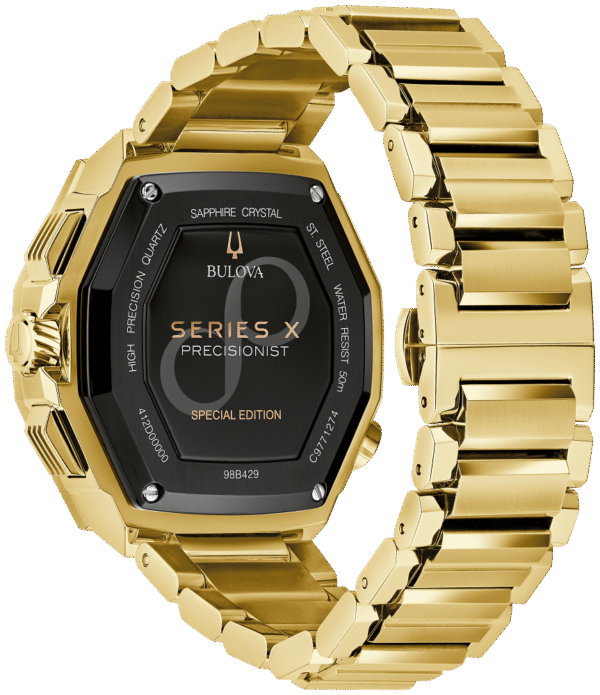 Brand New Bulova Gold Tone Series X Precisionist Men's Watch 98B429 - Image 3