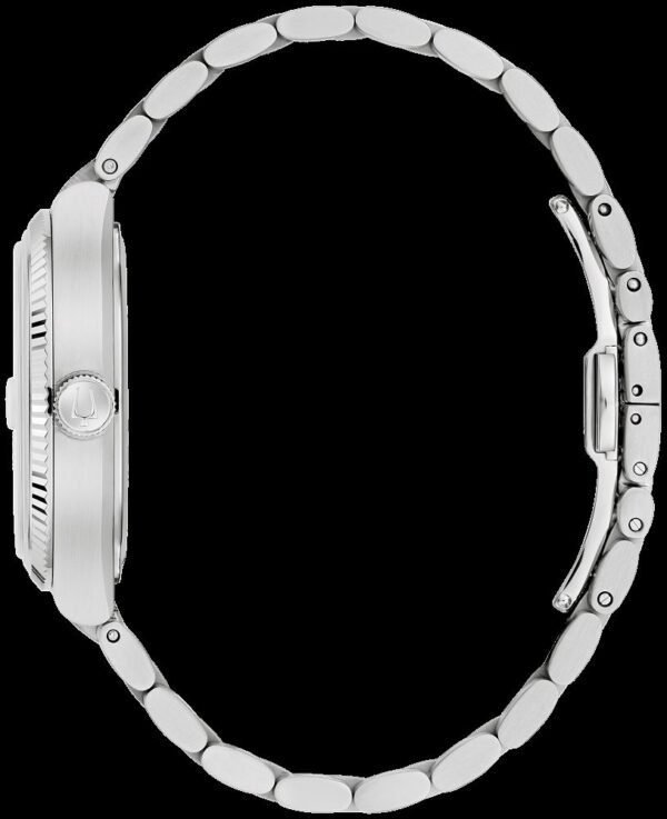 Brand New Bulova Classic Precisionist Silver Tone Men's Watch 96B439 - Image 4