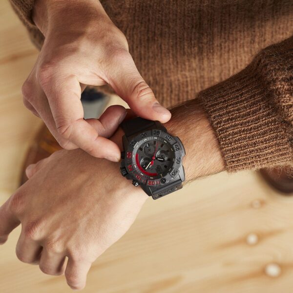Luminox Navy SEAL Chronograph Chronograph Watch, 45 mm XS.3581.EY - Image 7