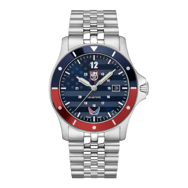 Luminox VOLITION AMERICA 'Minuteman' Dress Watch, 42 MM XS.0914.VOL