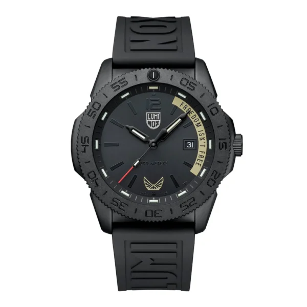 Luminox VOLITION AMERICA 'Freedom Isn't Free' Dive Watch, 44 mm XS.3121.BO.VOL.FR