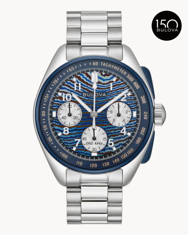 Bulova Lunar Pilot Timascus Limites Edition Watch  98A329