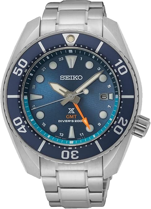 Seiko Prospex Sea Sumo Solar GMT Blue SFK001