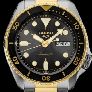 Seiko 5 Sports Automatic Two Tone Men's Watch SRPK22
