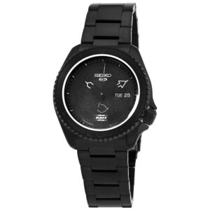 Seiko 5 Automatic Black Dial Men's Watch Item SRPH45